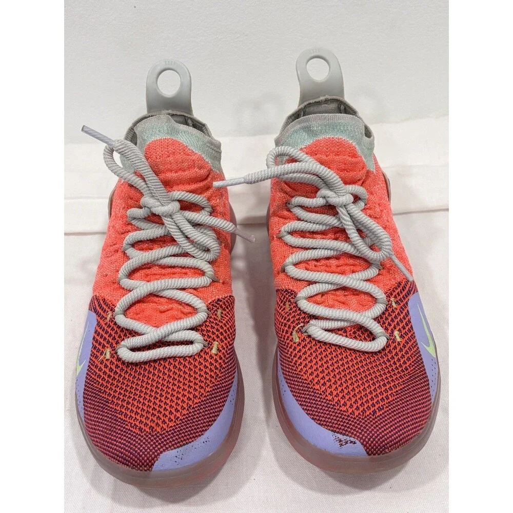 Nike‎ KD 11 Basketball Shoes Bright Crimson React Zoom Air Sneakers Size 8 EU 41